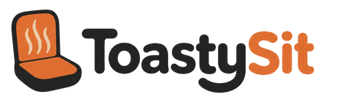 ToastySit logo in orange and charcoal
